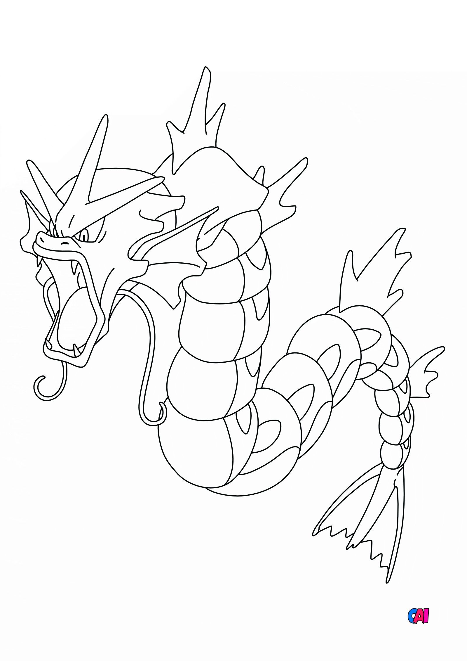 Coloriage Pokemon A Imprimer 130 Leviator