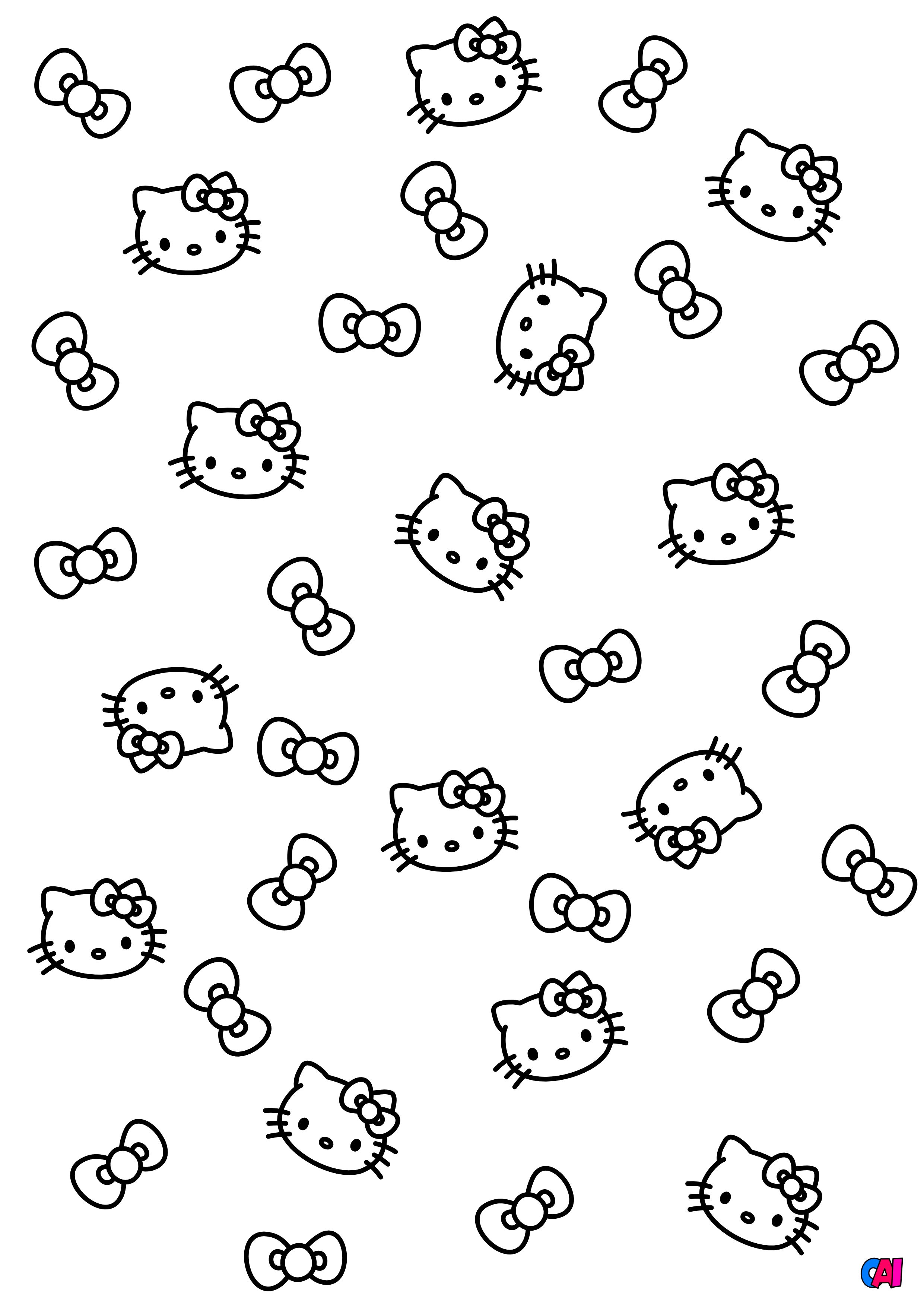 38 Coloriage Hello Kitty Gratuit : Mignonnerie à l'Infini !, image size:2481x3508