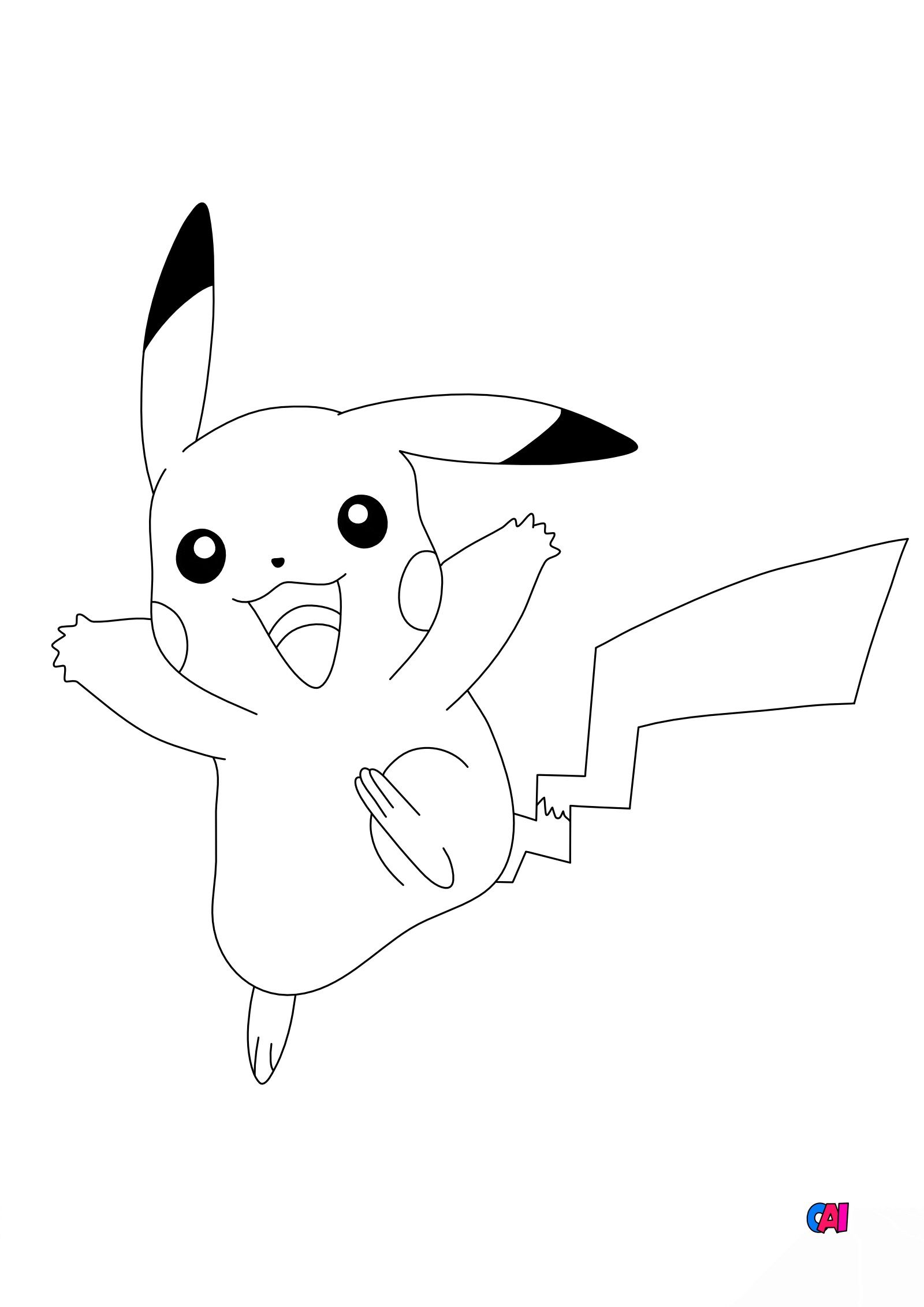 Coloriage Pokemon A Imprimer 25 Pikachu Coloriage Pokemon A Imprimer 25 Pikachu